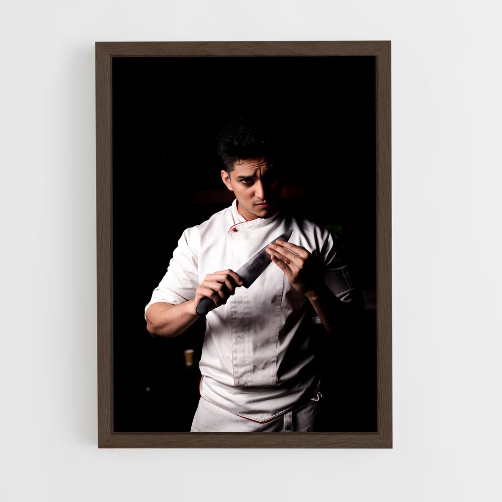 ap-chef-7 cadre Bois foncé