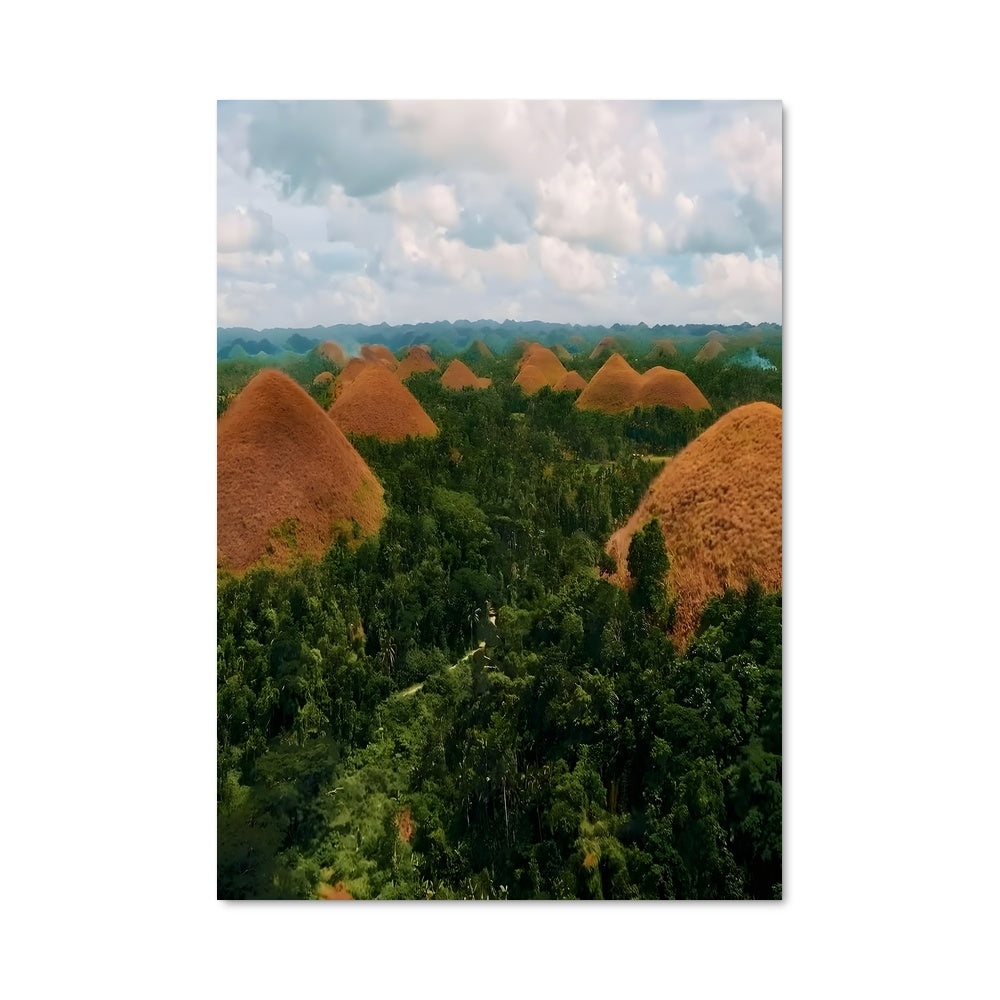 Poster Chocolate hills 88990