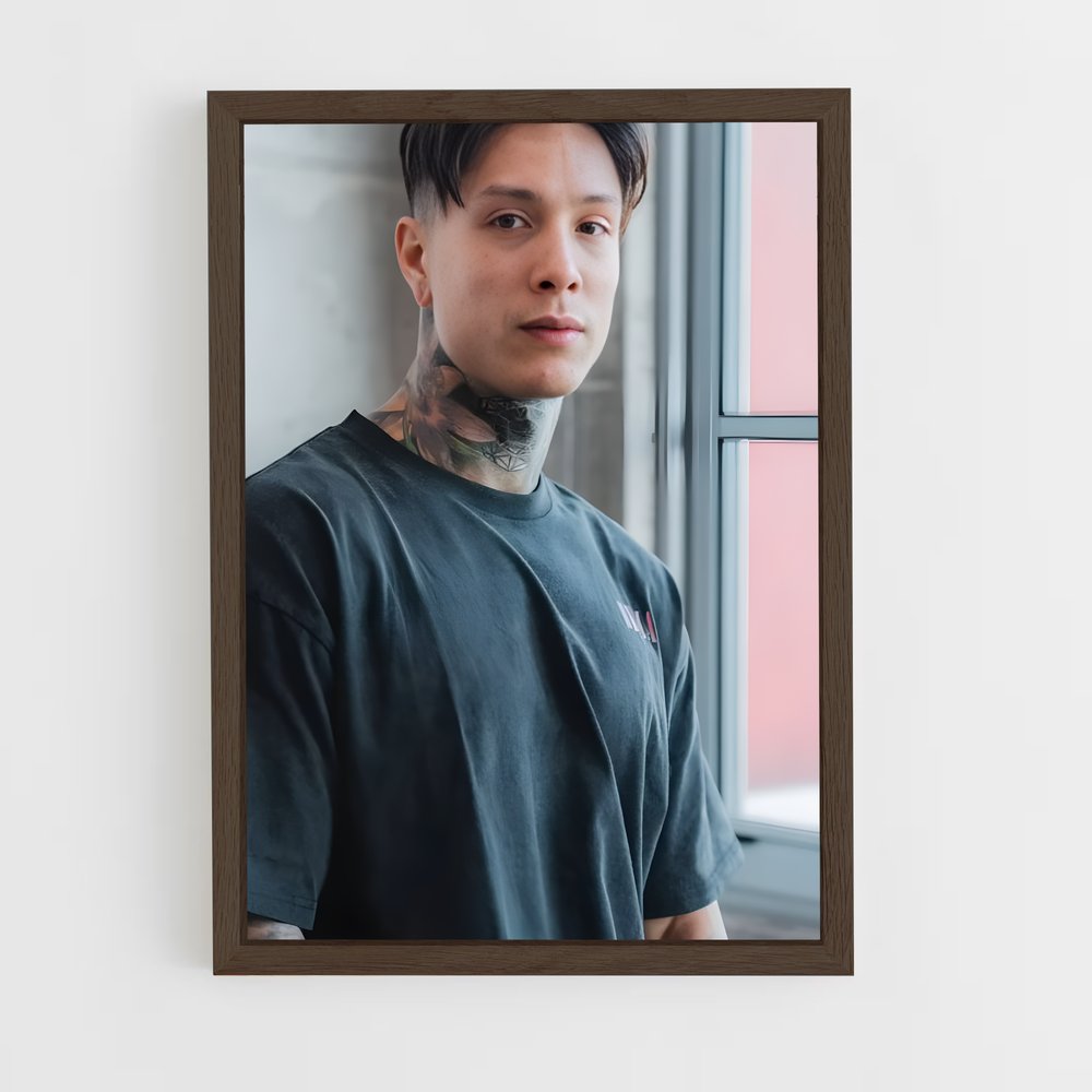 ap-chris heria-1 cadre Bois foncé