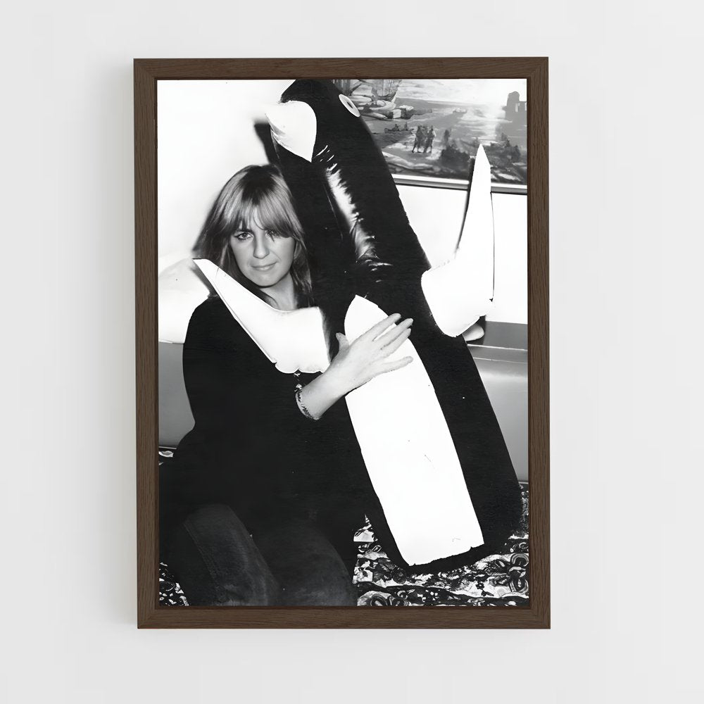 ap-christine mcvie-7 cadre Bois foncé