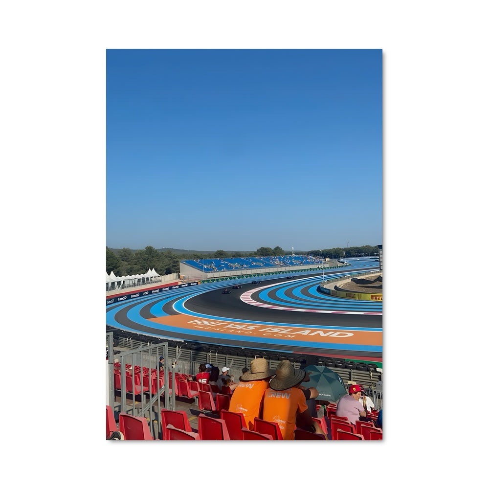 Poster Ciel Azur Paul Ricard