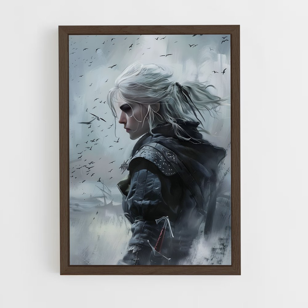 ap-ciri witcher-5 cadre Bois foncé