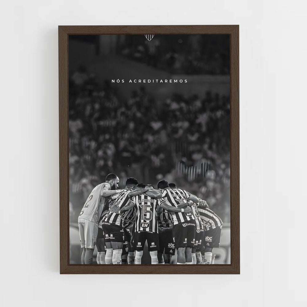 ap-club atletico mineiro-1 cadre Bois foncé