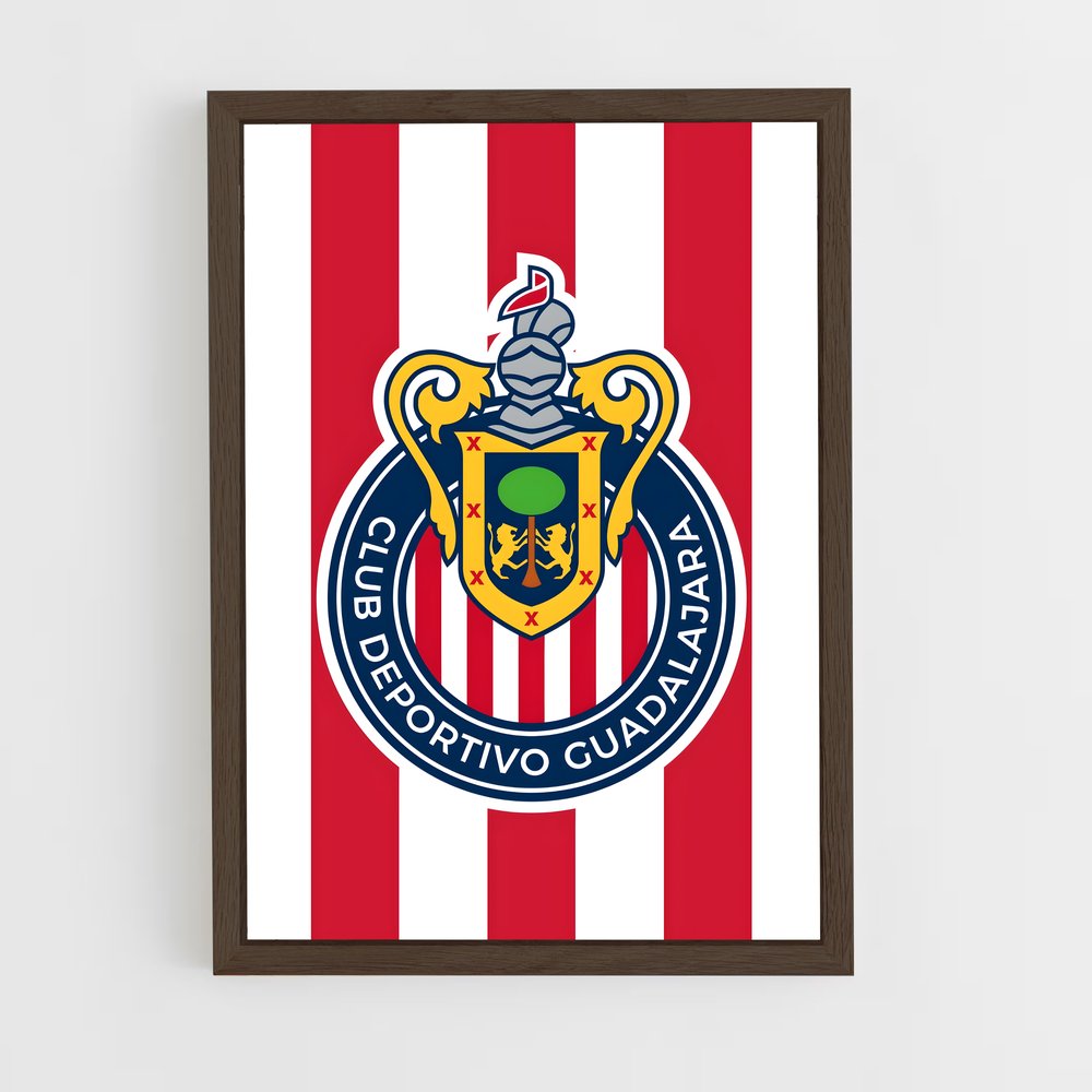 ap-club deportivo guadalajara-2 cadre Bois foncé