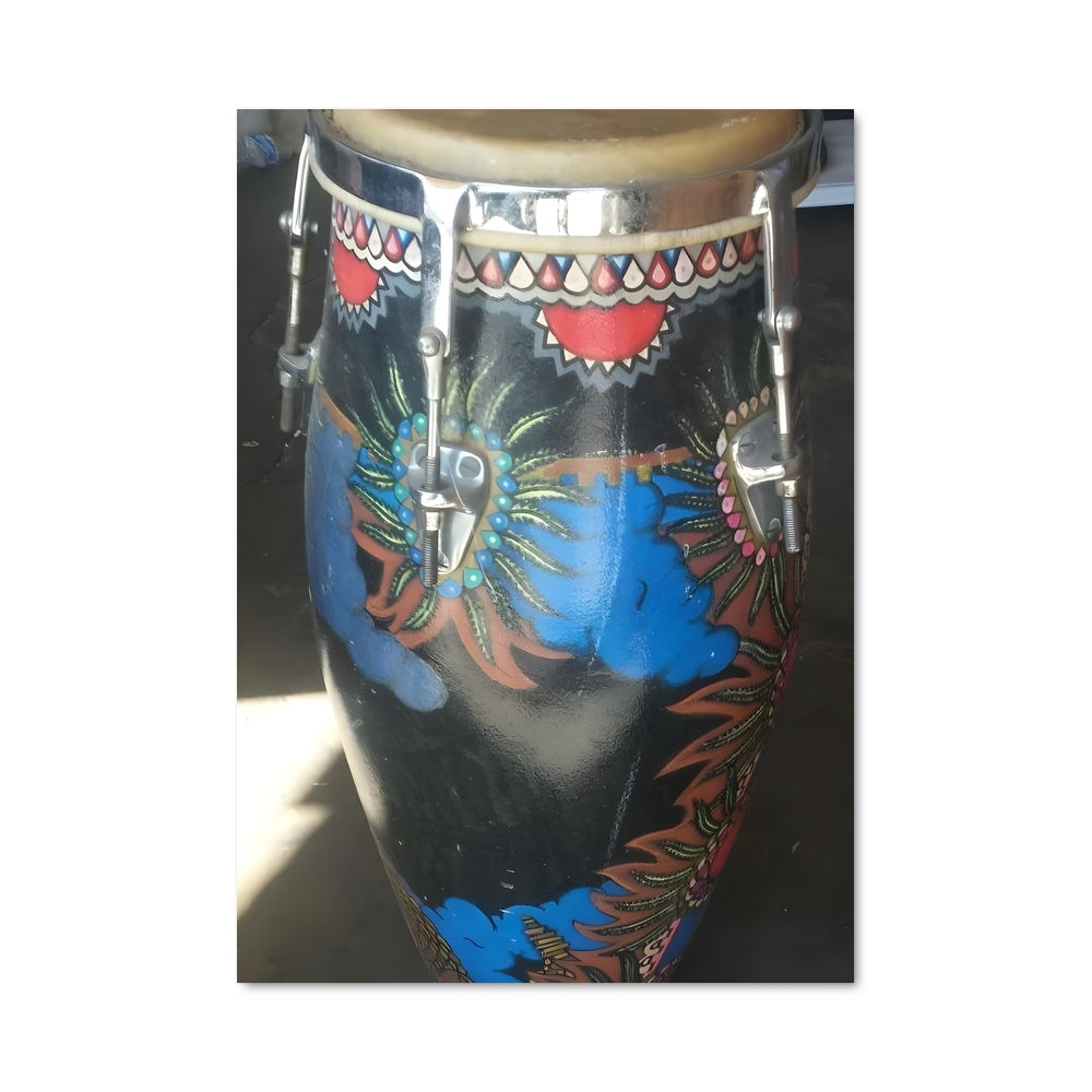 Poster Congas Colorées