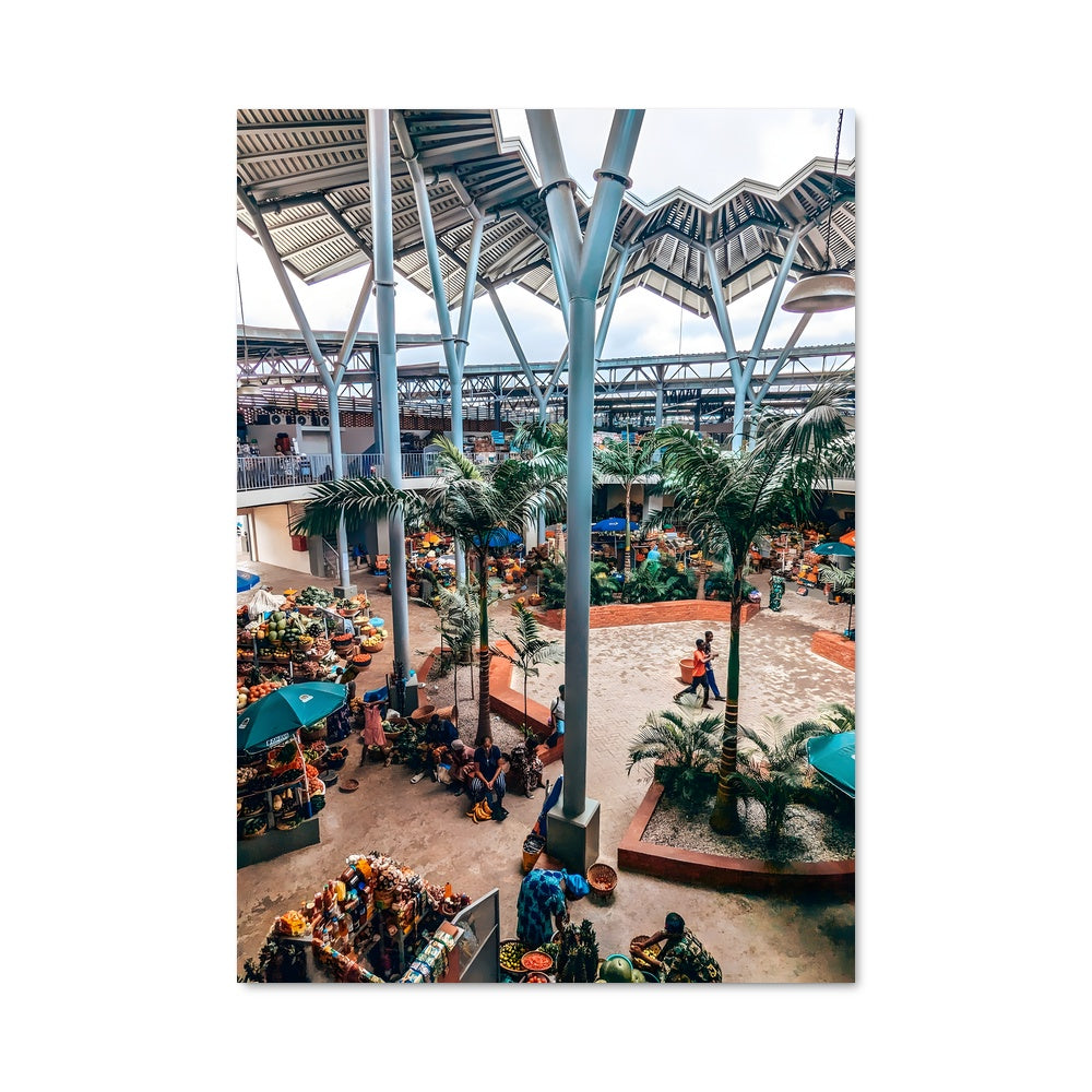 Poster Marché Vibrant