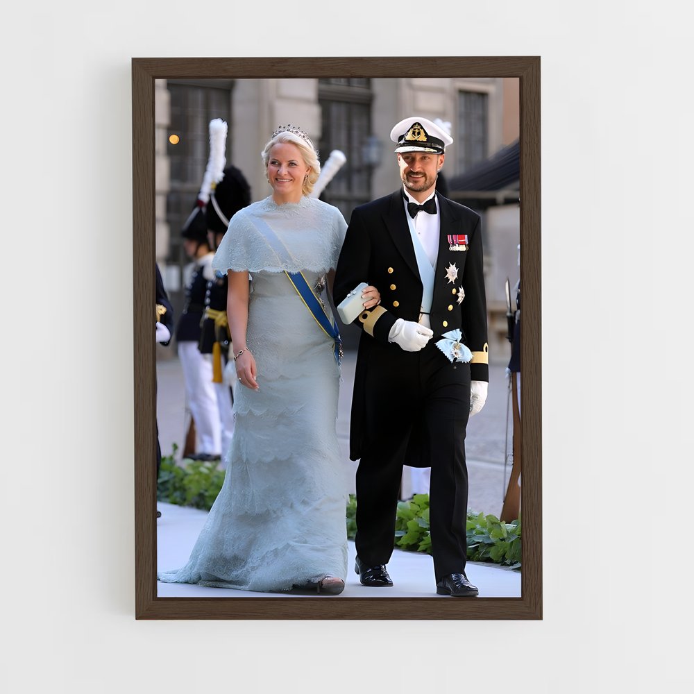 ap-crown princess mette marit-4 cadre Bois foncé