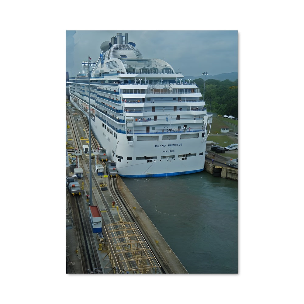 Poster Cruise ships 80202