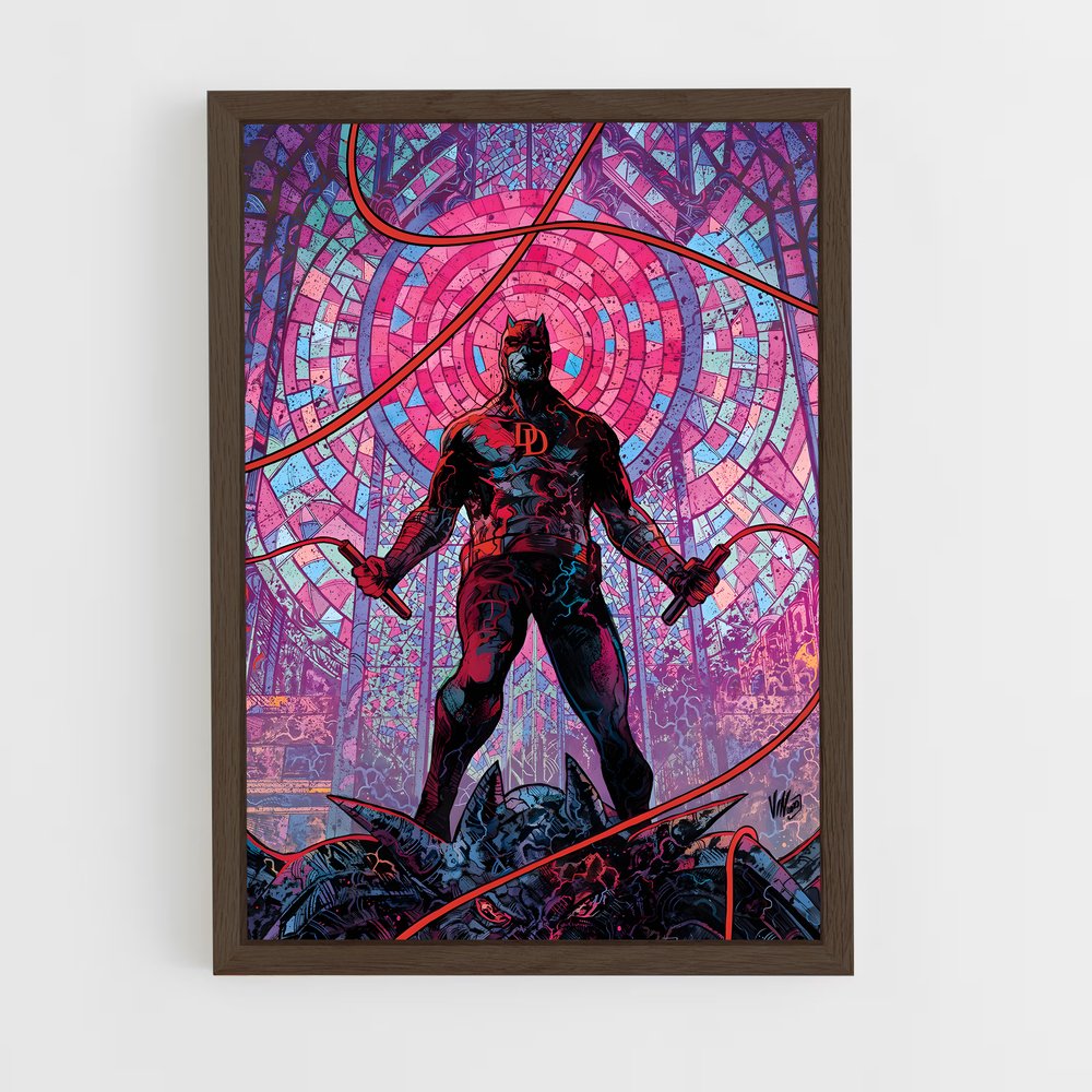 ap-daredevil-7 cadre Bois foncé