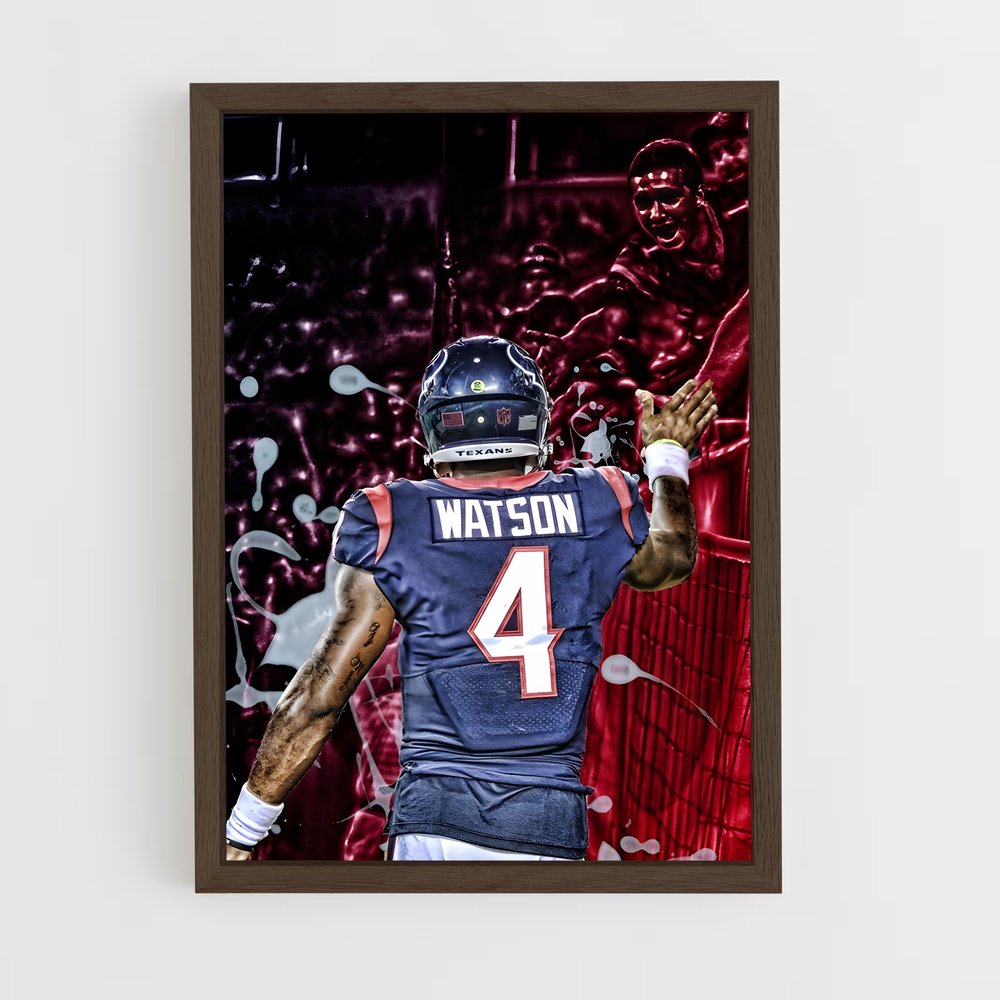 ap-deshaun watson-2 cadre Bois foncé