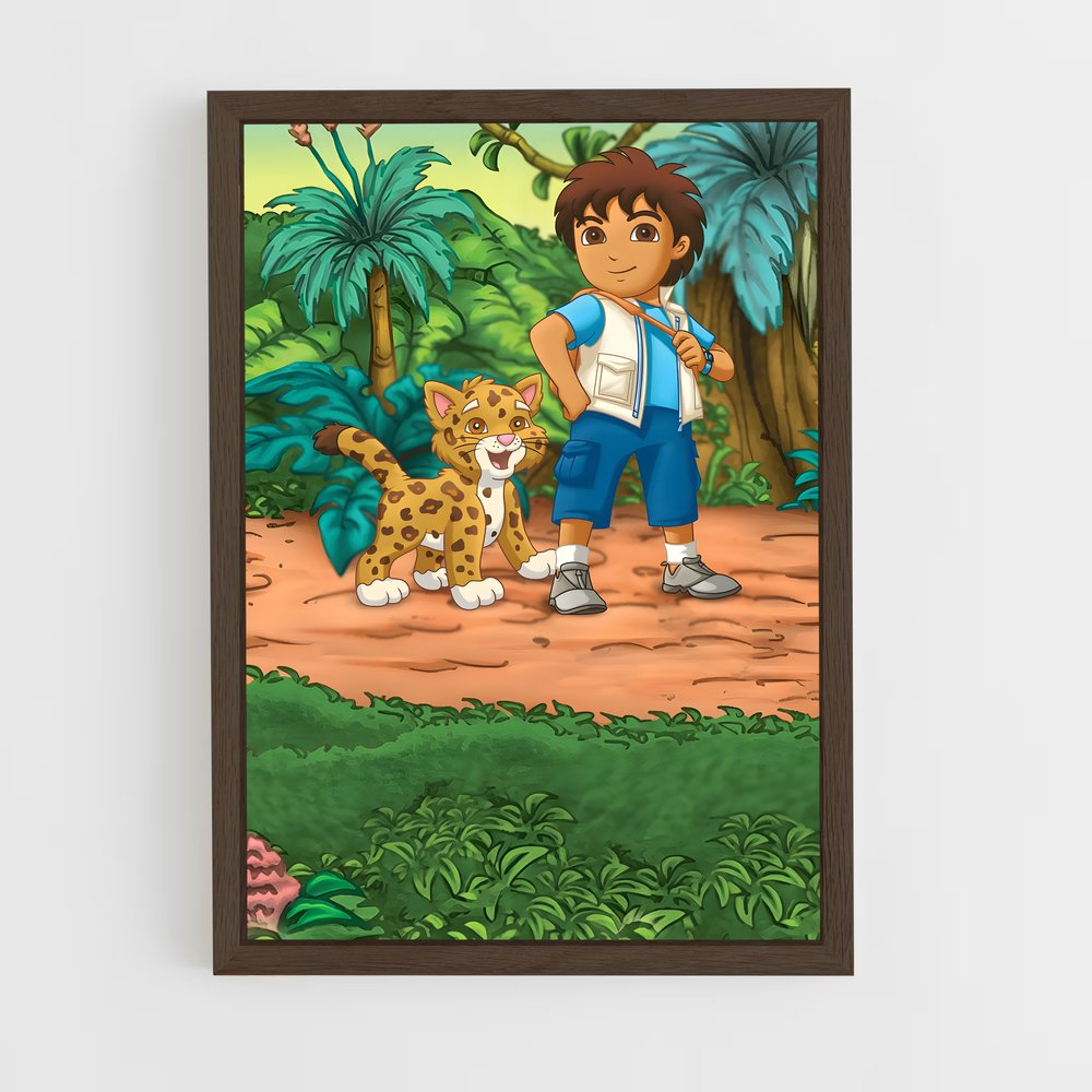 ap-diego-1 cadre Bois foncé