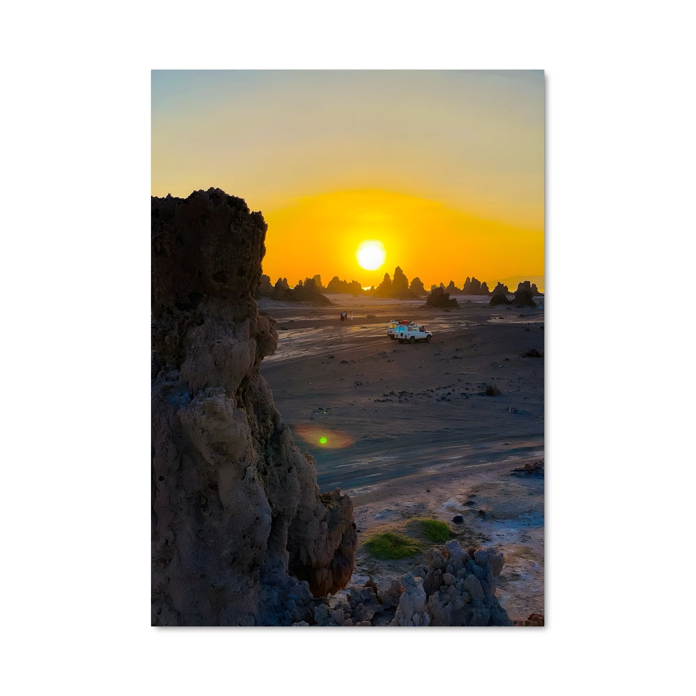 Poster Crépuscule Océanique