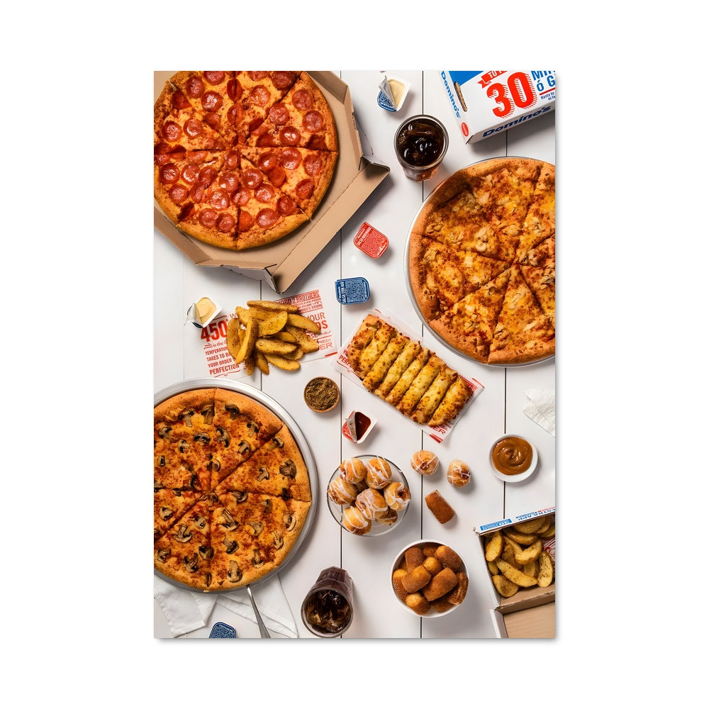 Poster Pizza Wars