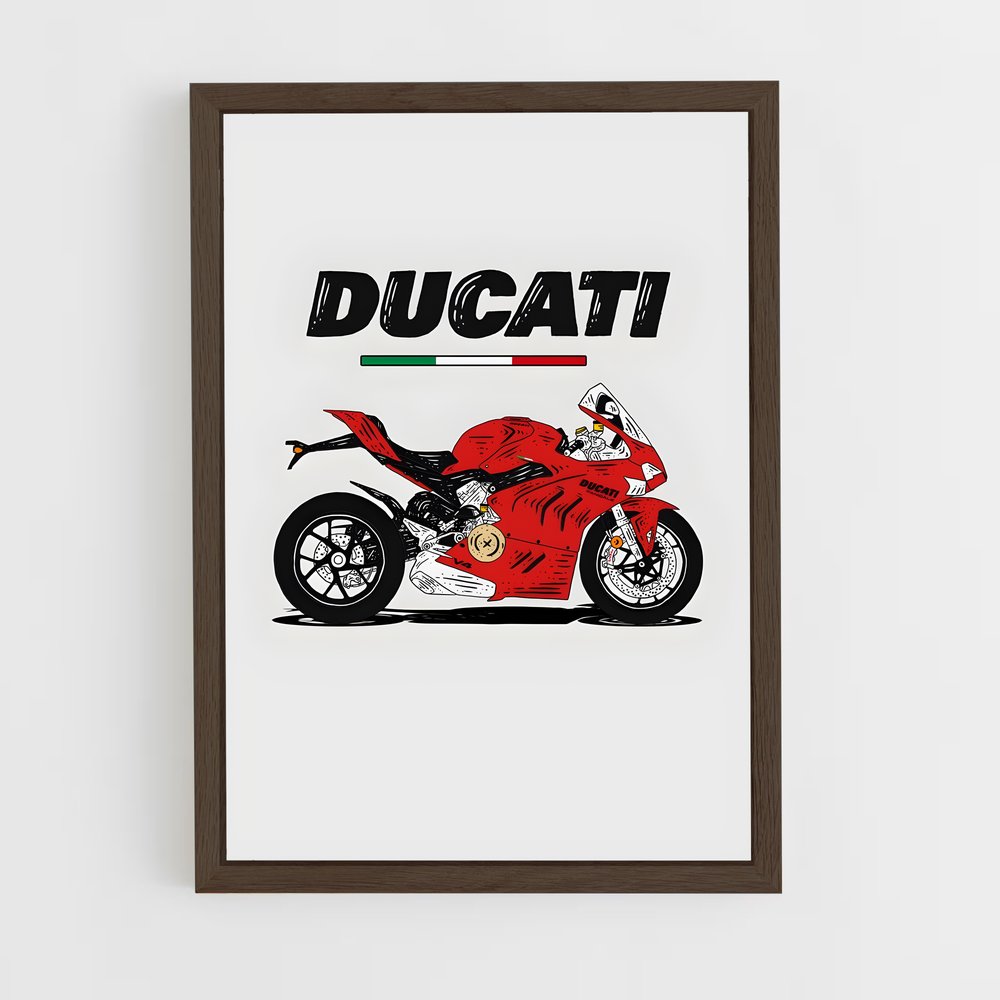 ap-ducati-1 cadre Bois foncé
