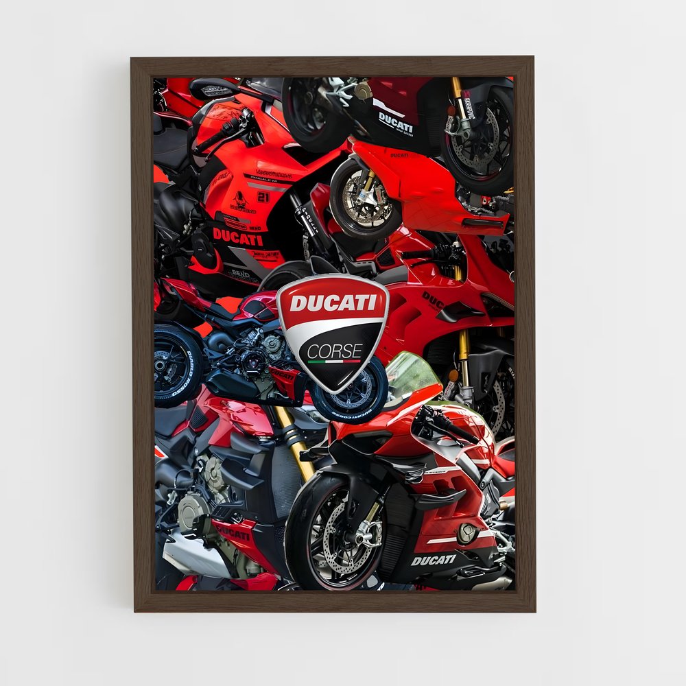 ap-ducati-5 cadre Bois foncé