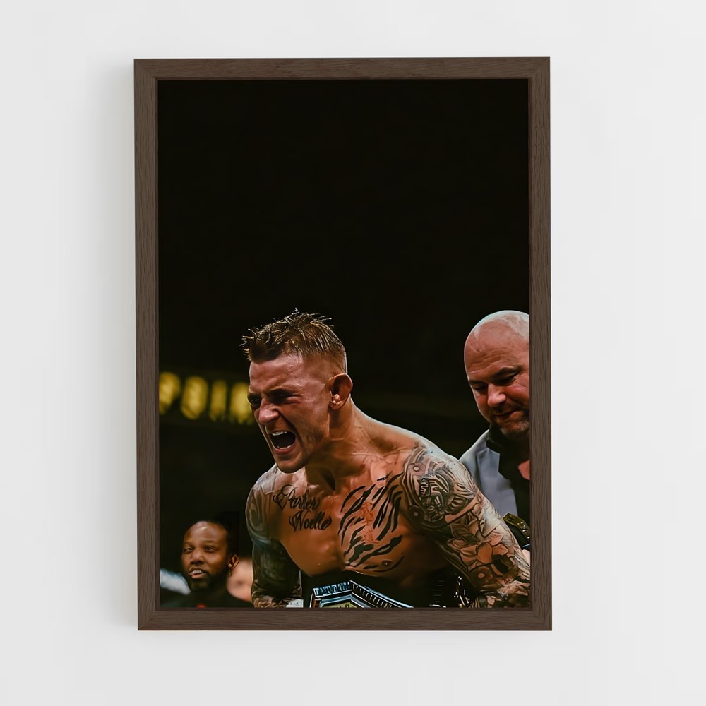 ap-dustin poirier-1 cadre Bois foncé