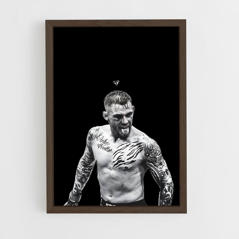 ap-dustin poirier-6 cadre Bois foncé