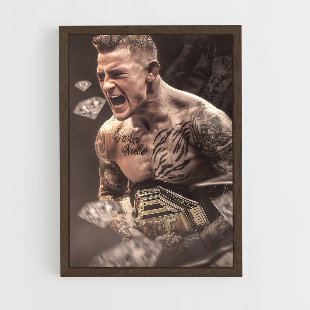 ap-dustin poirier-7 cadre Bois foncé