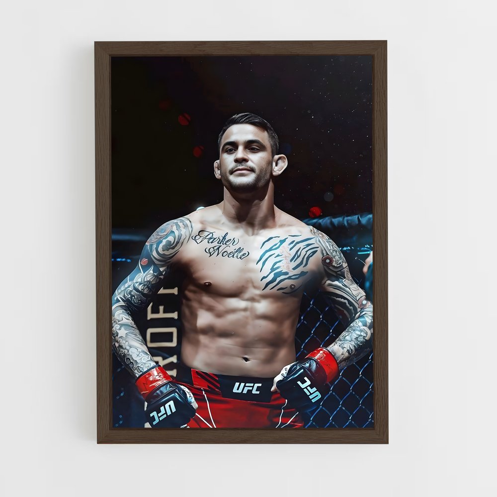 ap-dustin poirier-8 cadre Bois foncé