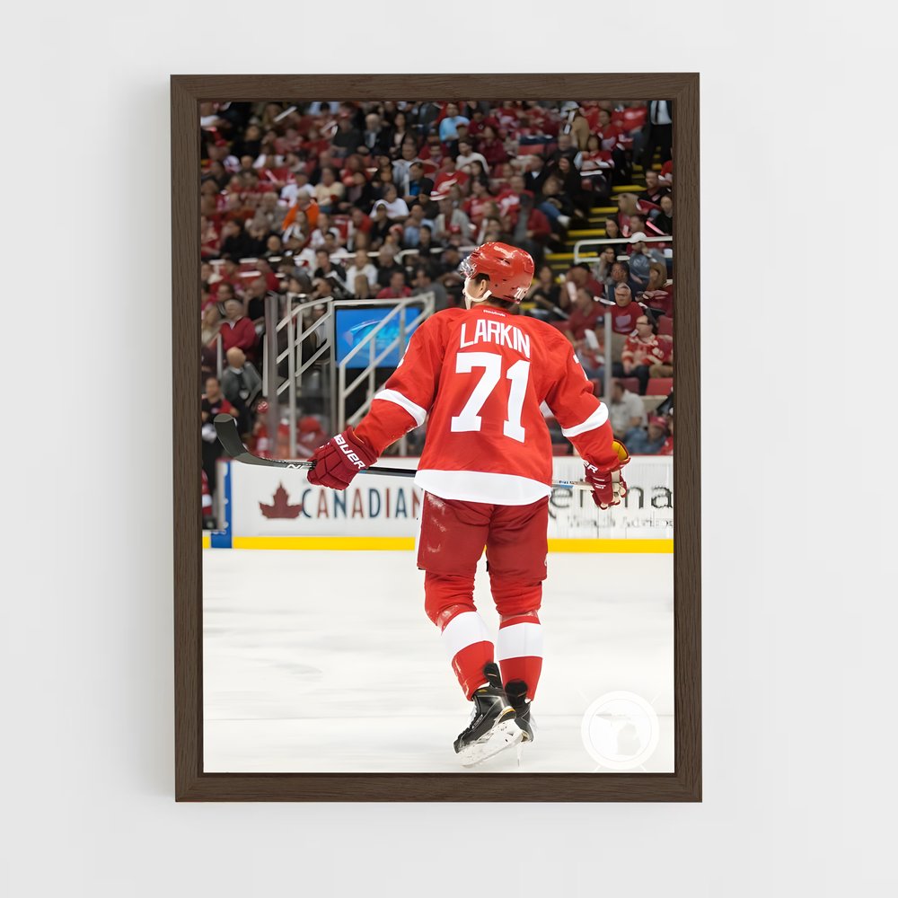 ap-dylan larkin-5 cadre Bois foncé