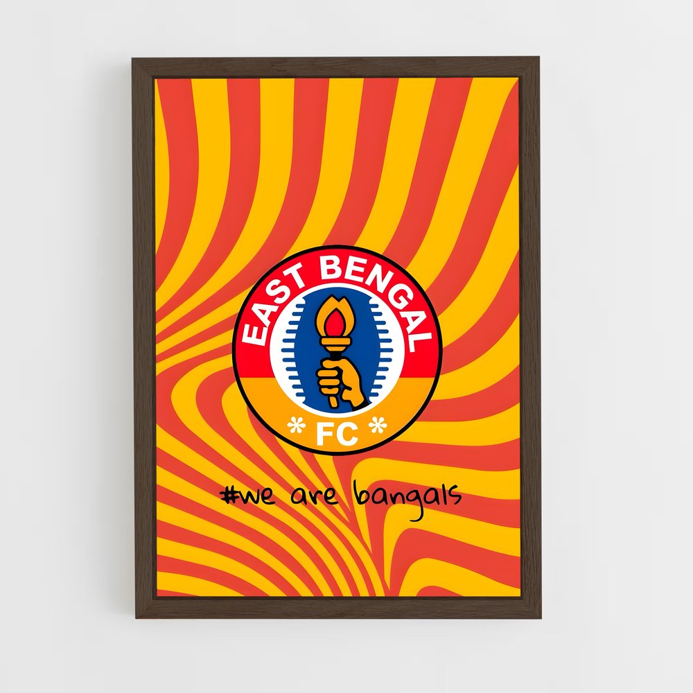 ap-east bengal fc-5 cadre Bois foncé