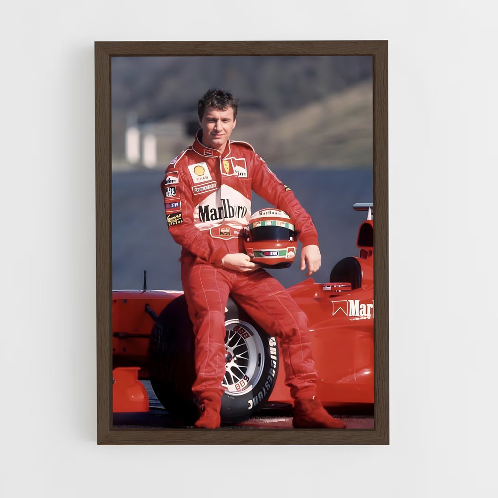 ap-eddie irvine-1 cadre Bois foncé