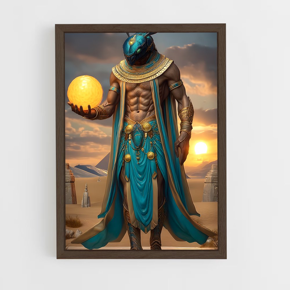 ap-egyptian mythology-8 cadre Bois foncé