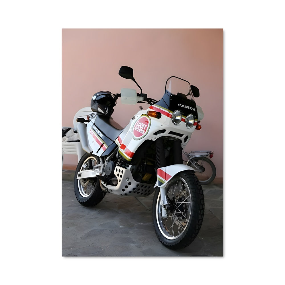 Poster Ride en Blanc