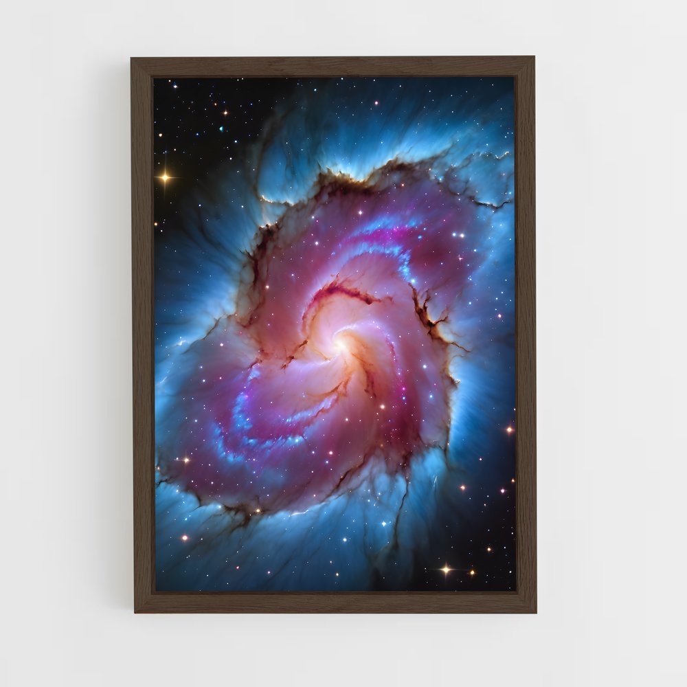 ap-eskimo nebula-2 cadre Bois foncé