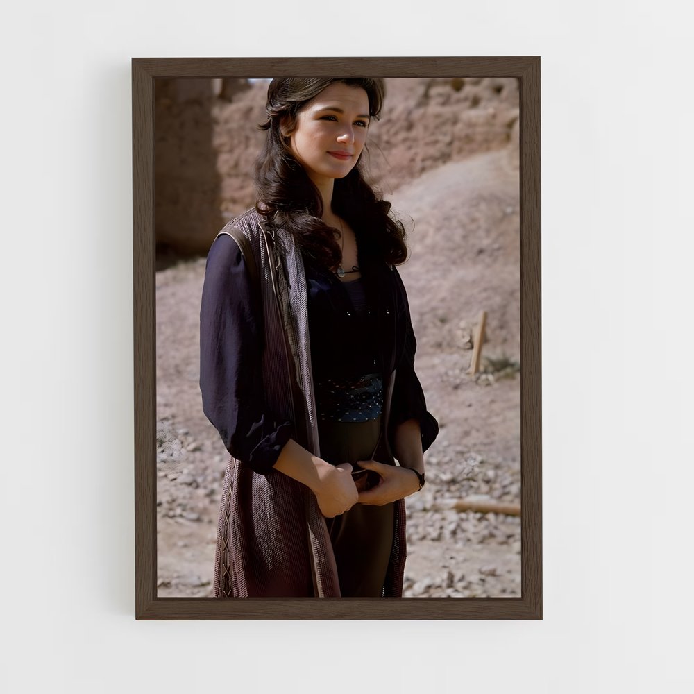 ap-evelyn carnahan-2 cadre Bois foncé