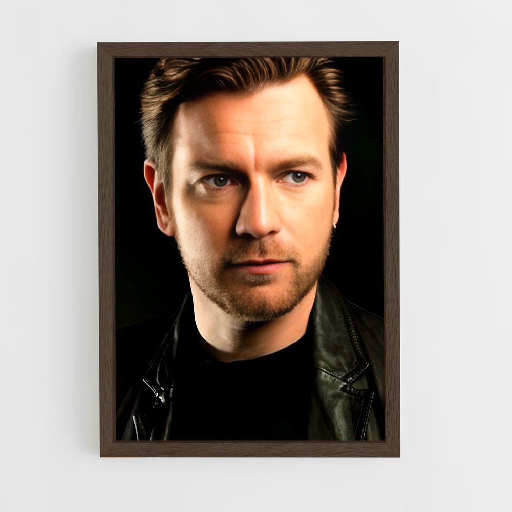 ap-ewan mcgregor-5 cadre Bois foncé