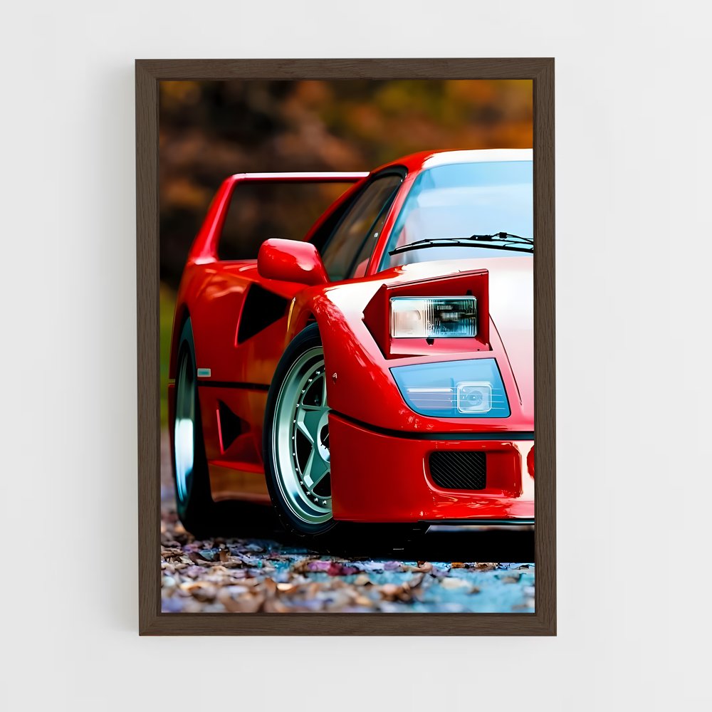 ap-f40-10 cadre Bois foncé