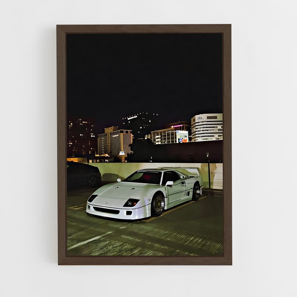ap-f40-9 cadre Bois foncé