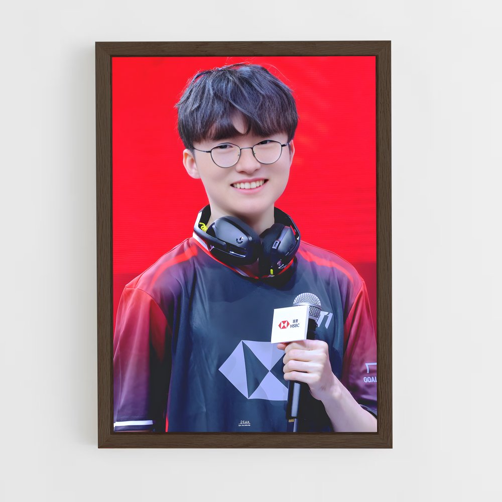 ap-faker-8 cadre Bois foncé