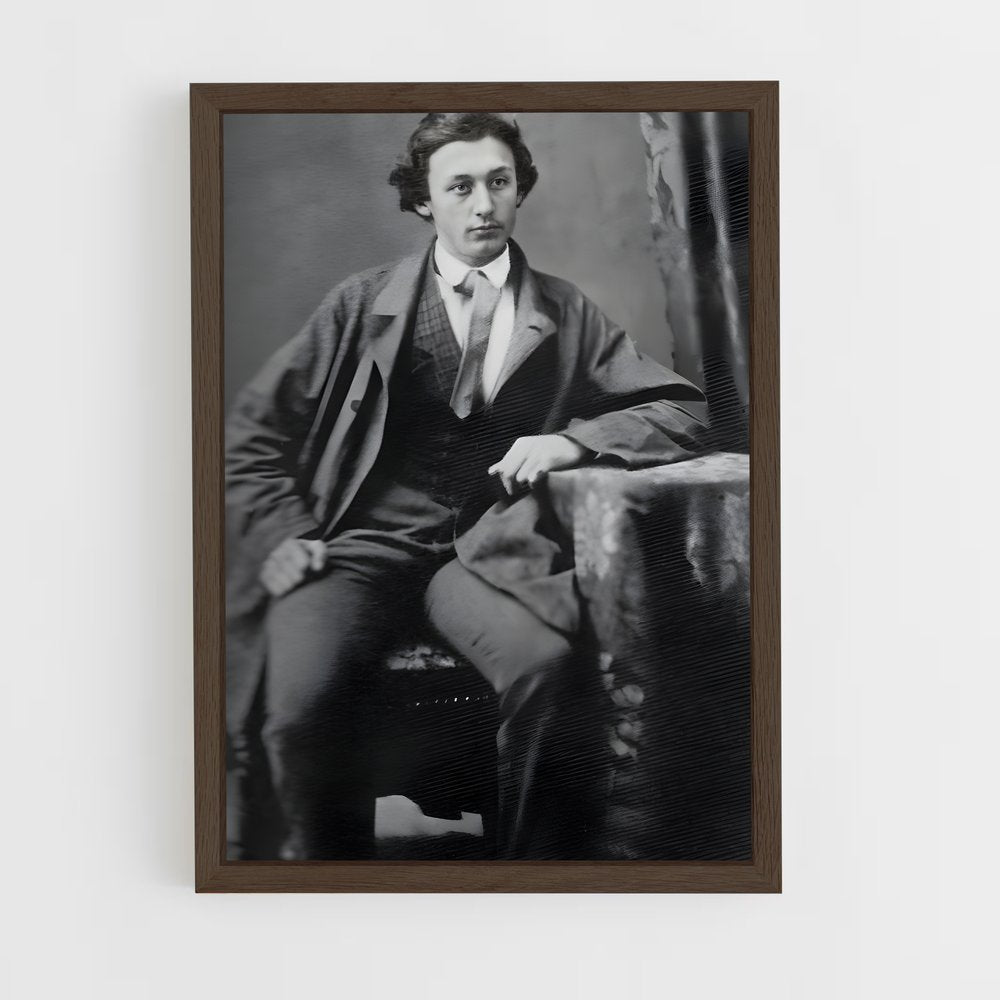 ap-felix mendelssohn-1 cadre Bois foncé