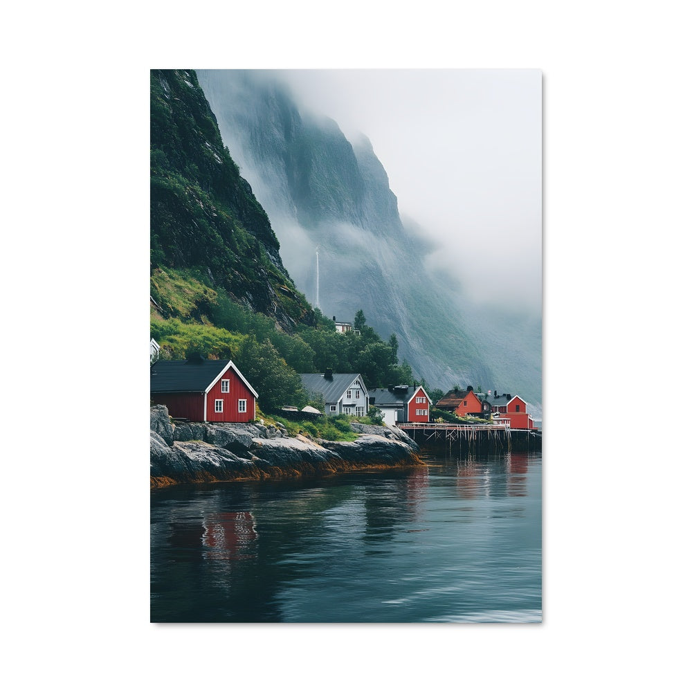 Poster Reflet du Fjord