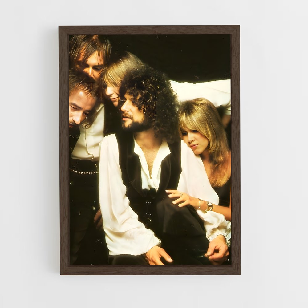 ap-fleetwood mac-4 cadre Bois foncé