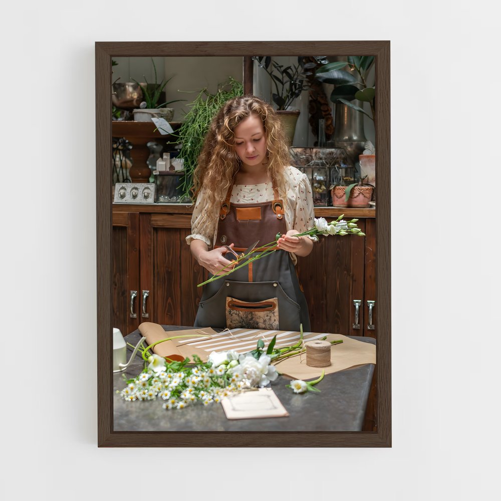 ap-florist-7 cadre Bois foncé