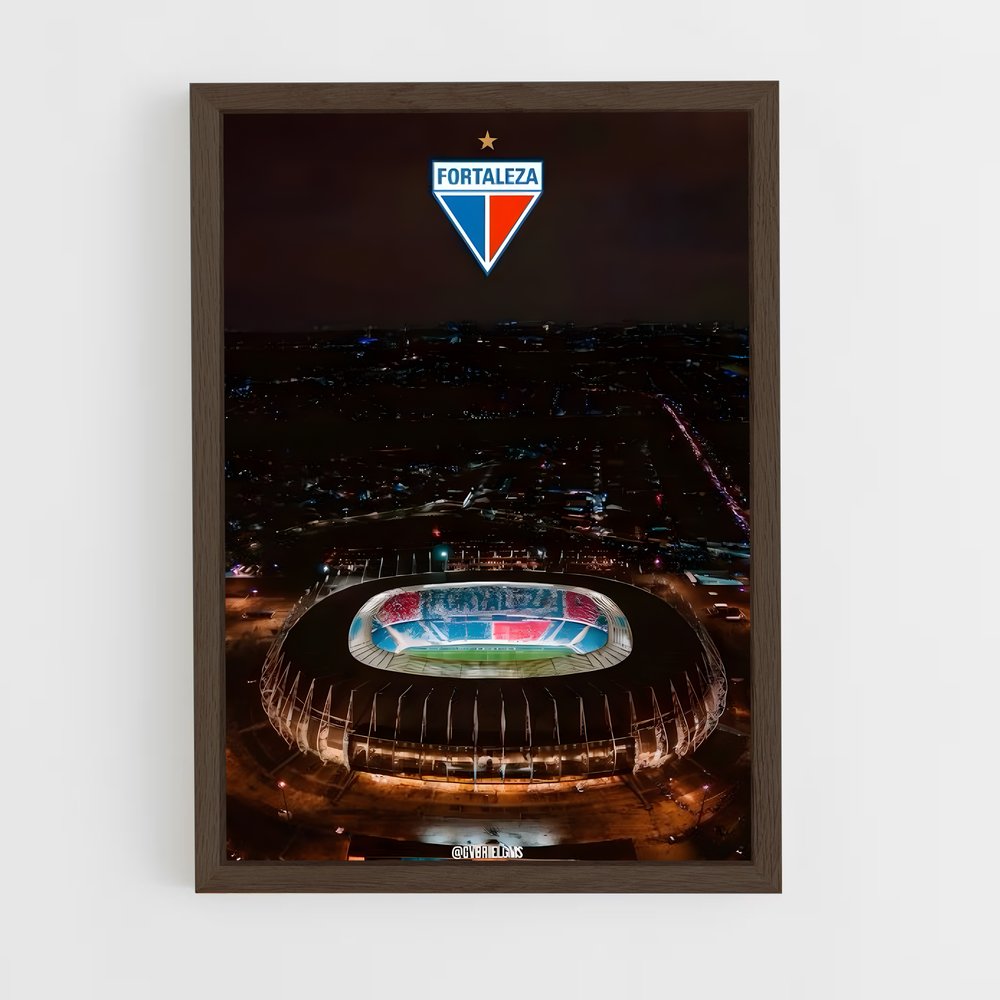 ap-fortaleza esporte clube-8 cadre Bois foncé