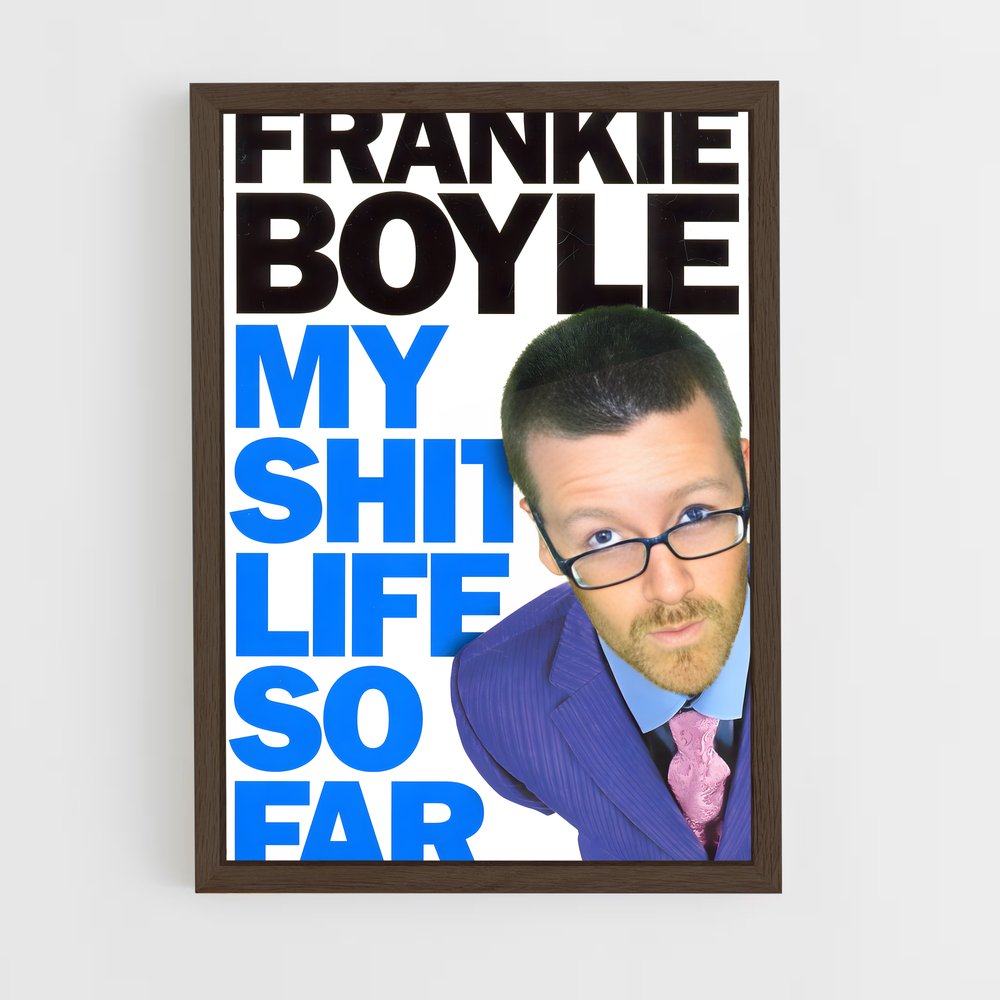 ap-frankie boyle-3 cadre Bois foncé