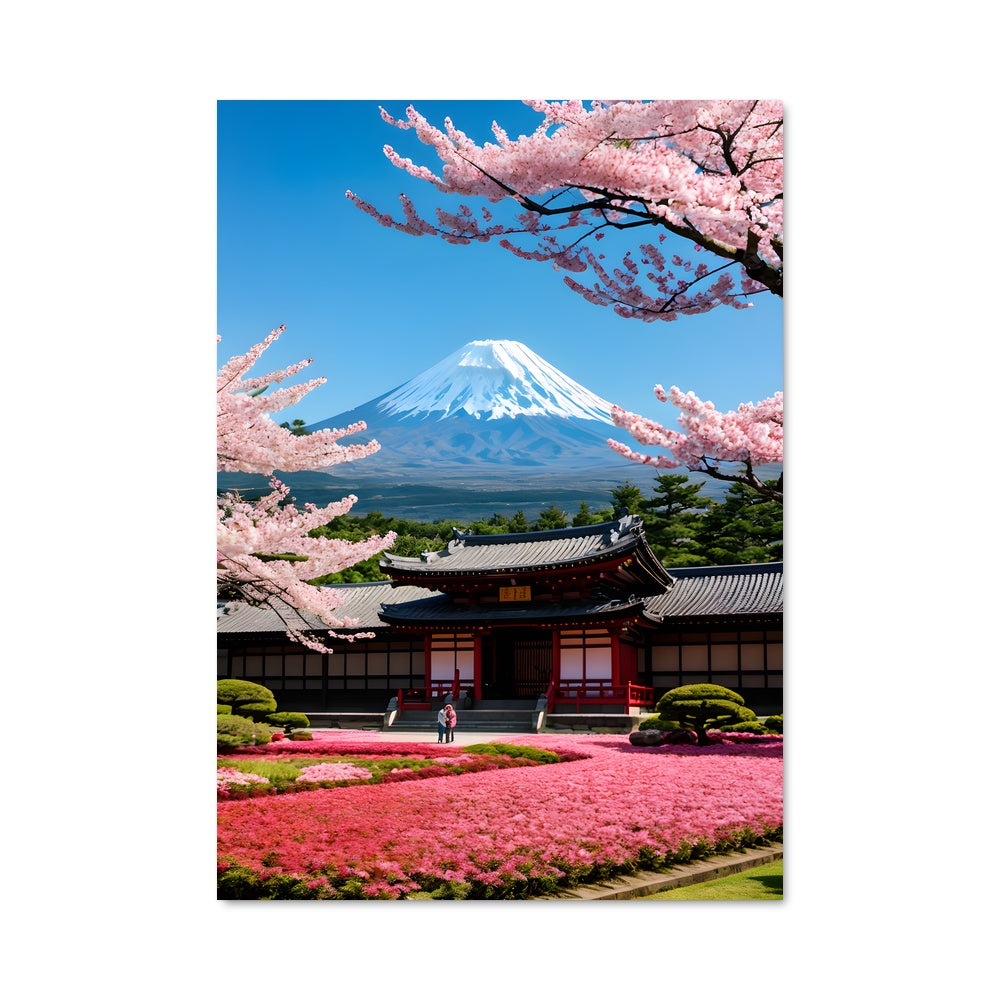 Poster Fuji mountain 88288