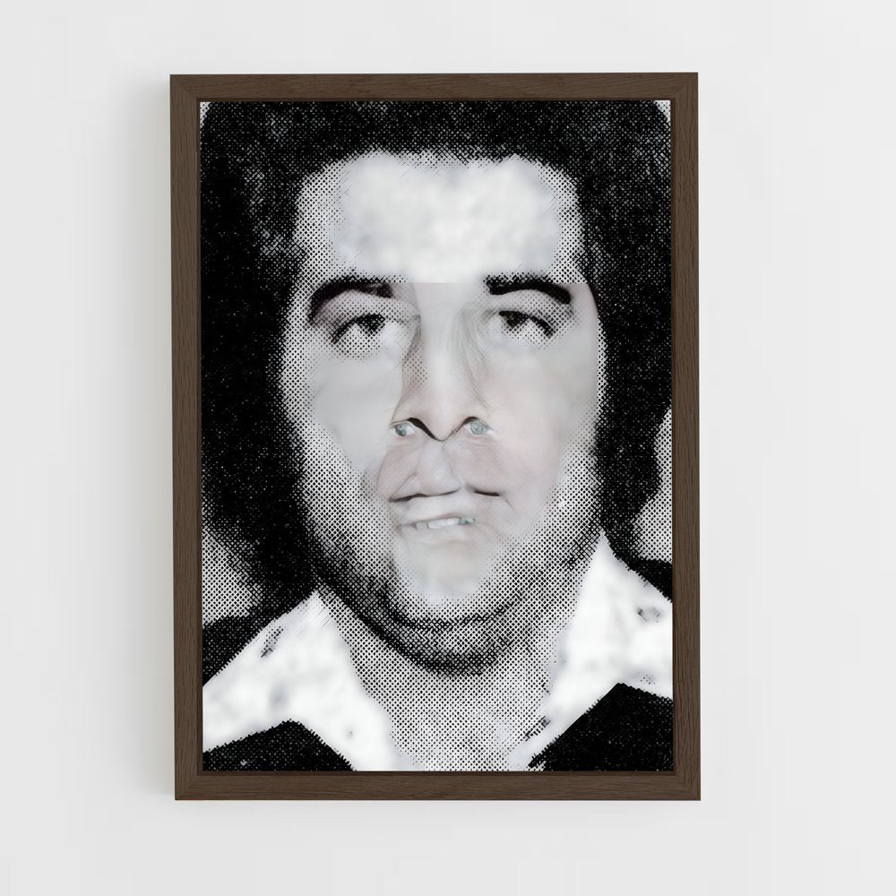 ap-gambino family-6 cadre Bois foncé