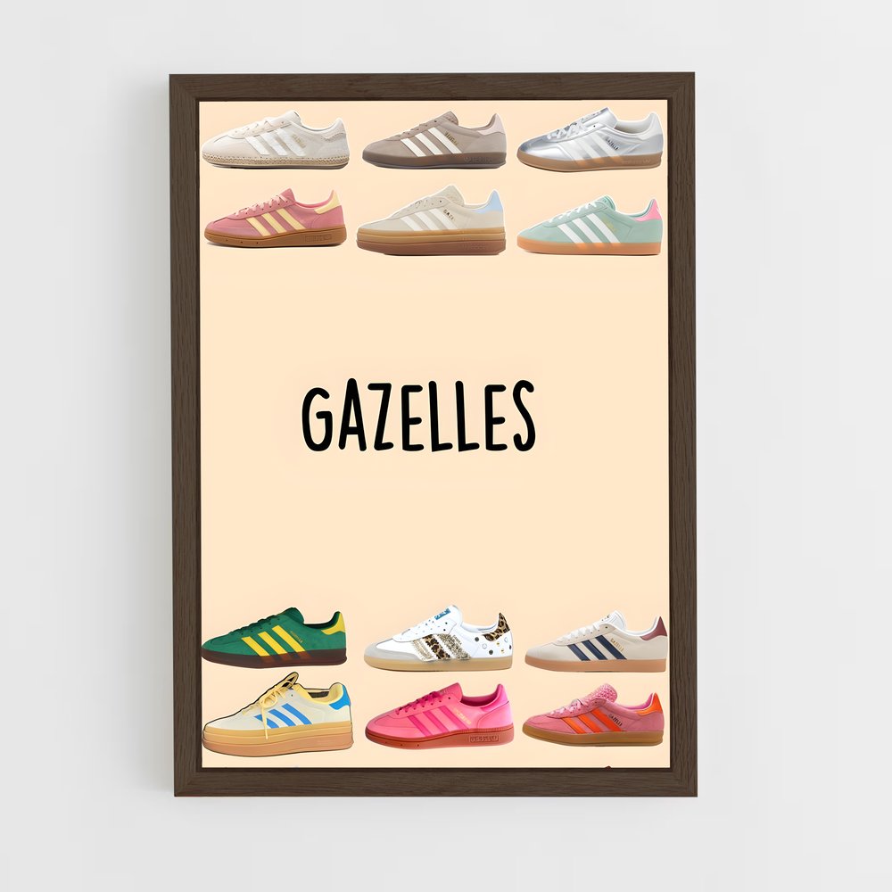 ap-gazelle-9 cadre Bois foncé