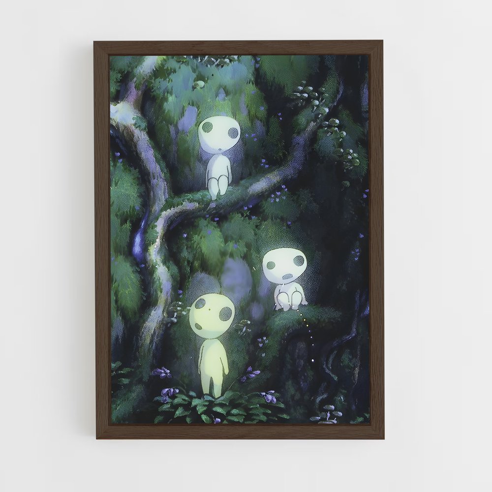 ap-ghibli-1 cadre Bois foncé