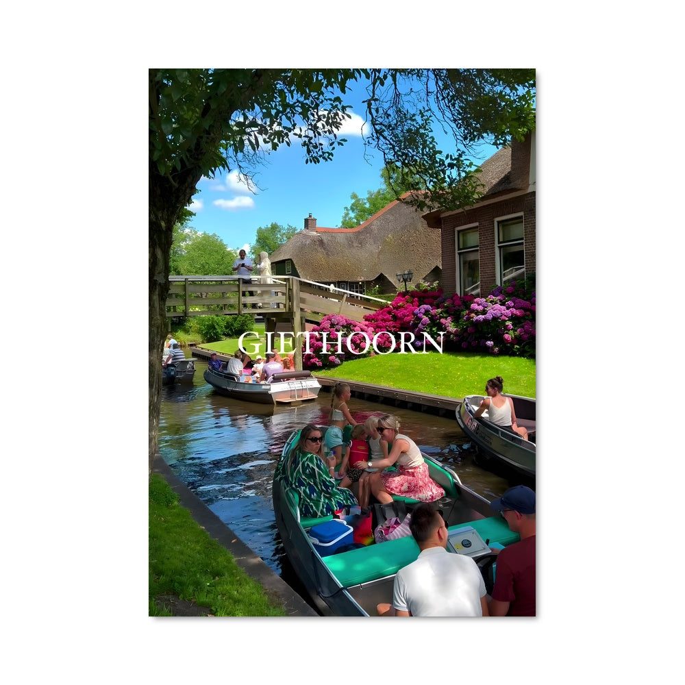 Poster Balade en Gondole