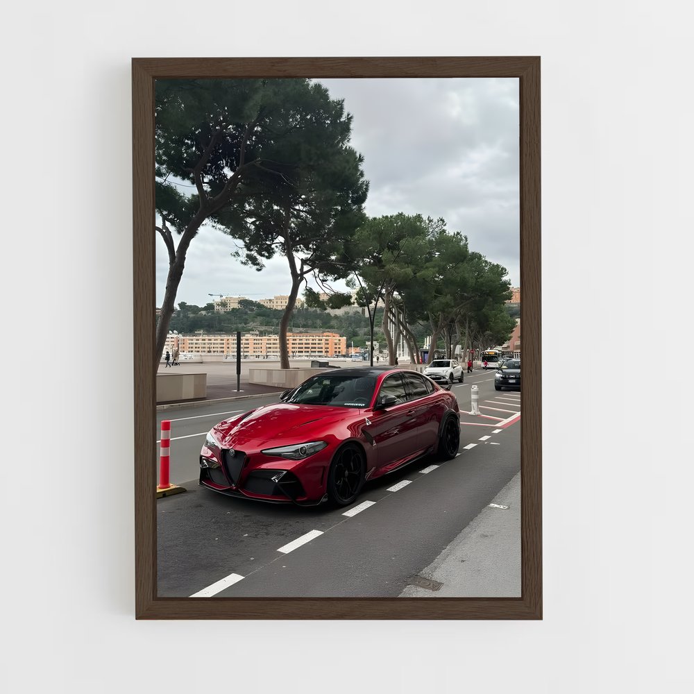 ap-giulia gta-2 cadre Bois foncé