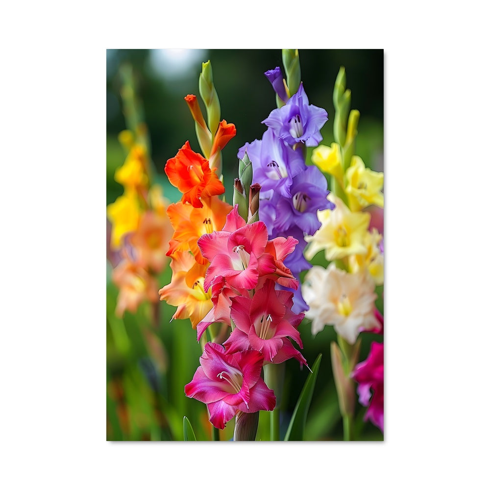 Poster Bouquet de Gladiolus