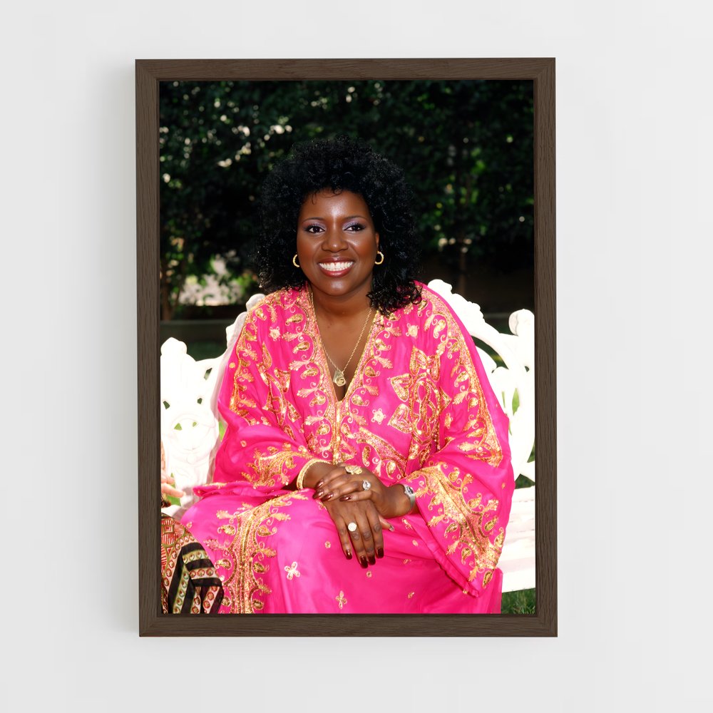 ap-gloria gaynor-4 cadre Bois foncé