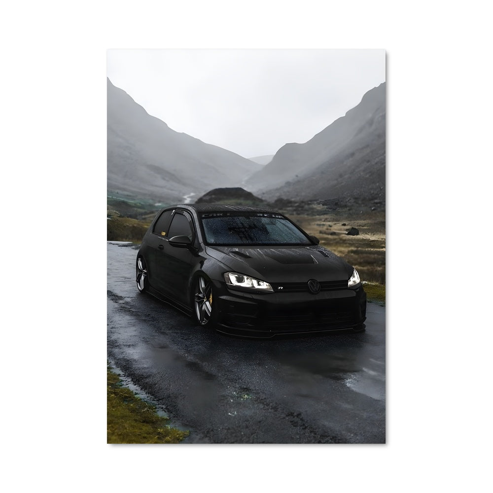 Poster Noir et Humide