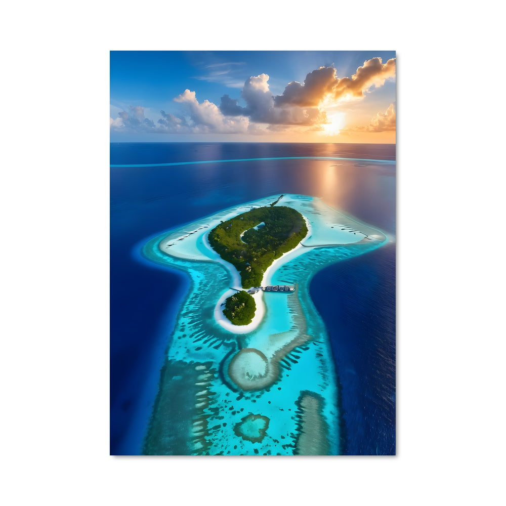 Poster Oasis de la Mosquée